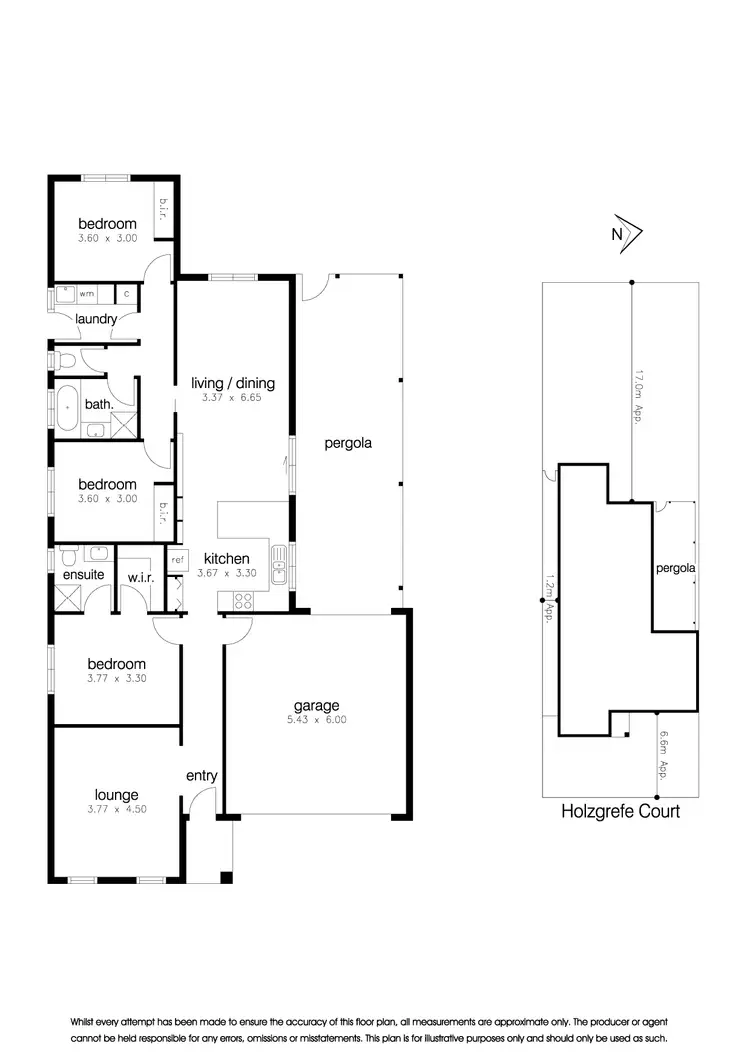 Floorplan of Homely house listing, 2 Holzgrefe Court, Altona Meadows VIC 3028