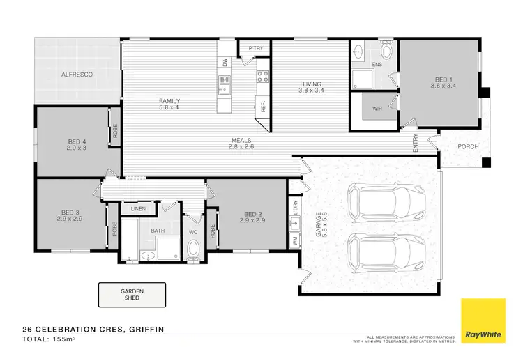 Floorplan of Homely house listing, 26 Celebration Crescent, Griffin QLD 4503