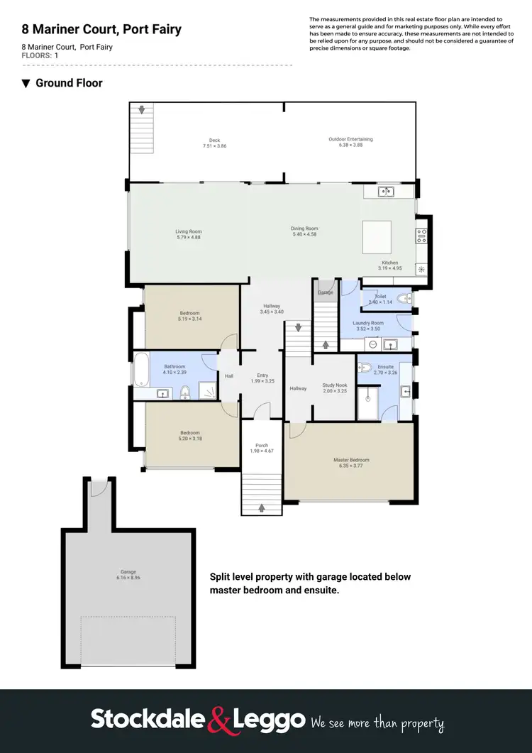 Floorplan of Homely house listing, 8 Mariner Court, Port Fairy VIC 3284