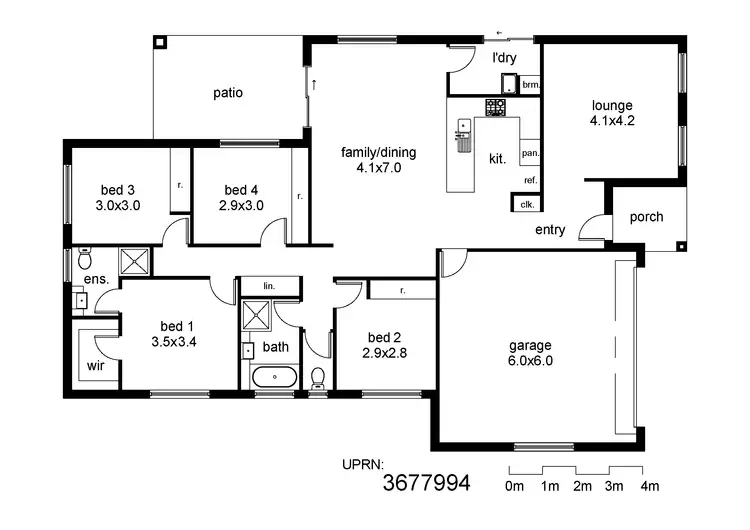 Floorplan of Homely house listing, Address available on request