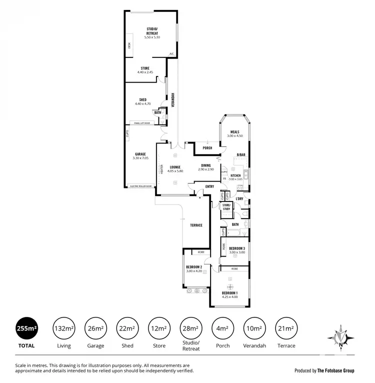 Floorplan of Homely house listing, 289 Sir Donald Bradman Drive, Brooklyn Park SA 5032