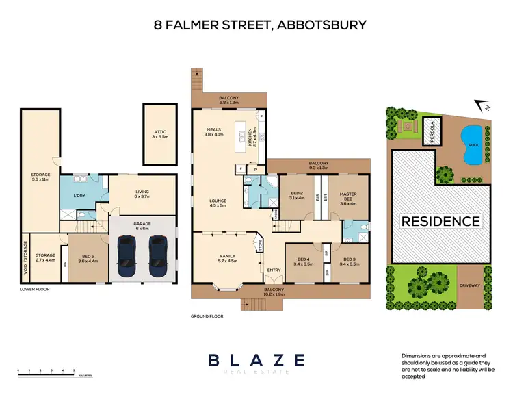 Floorplan of Homely house listing, 8 Falmer Street, Abbotsbury NSW 2176