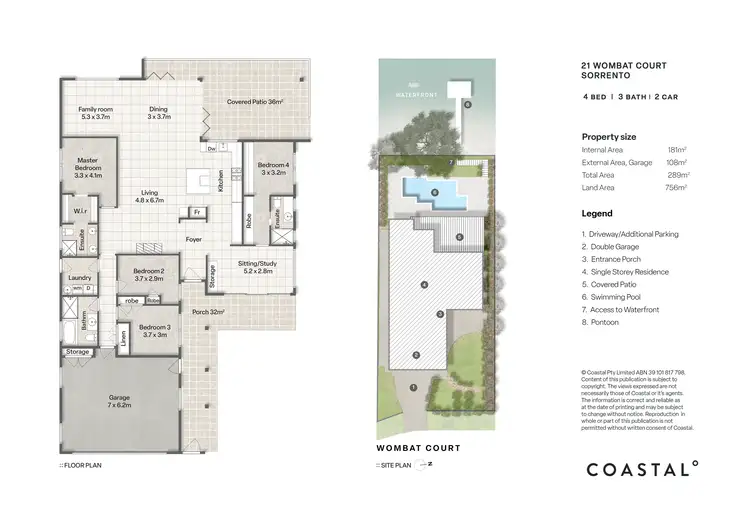 Floorplan of Homely house listing, 21 Wombat Court, Sorrento QLD 4217
