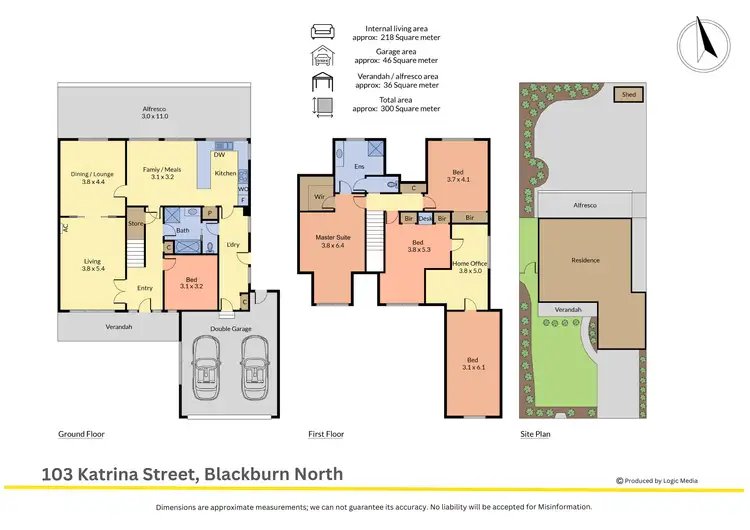 Floorplan of Homely house listing, 103 Katrina Street, Blackburn North VIC 3130