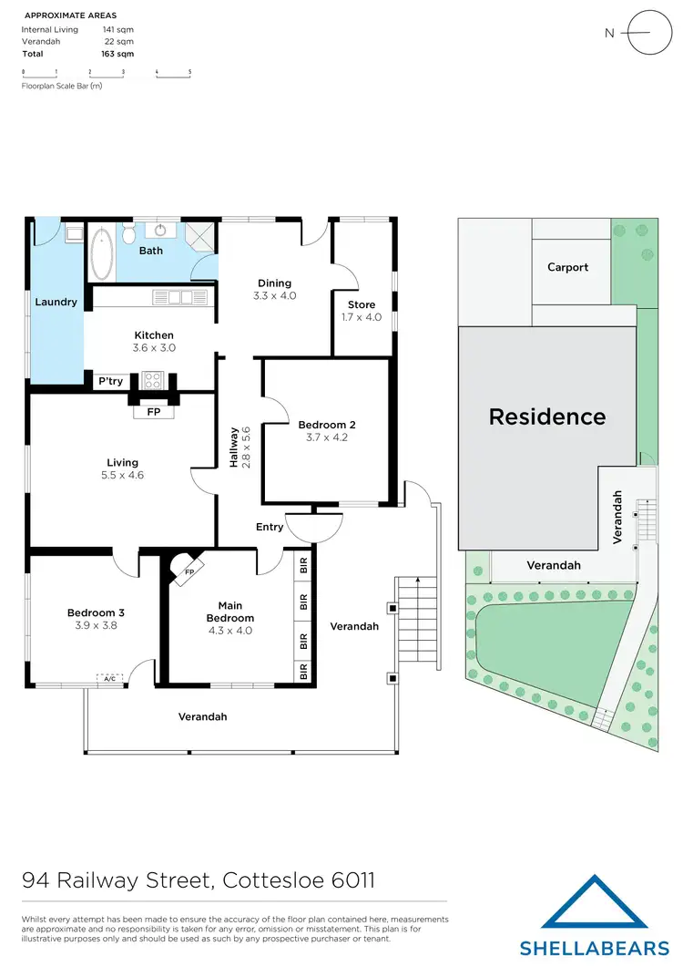 Floorplan of Homely house listing, 94 Railway Street, Cottesloe WA 6011
