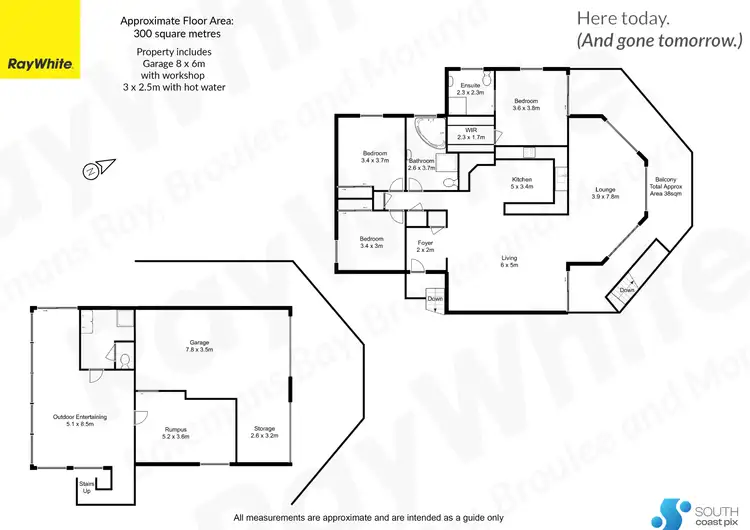 Floorplan of Homely house listing, 19 Andrew Avenue, Tuross Head NSW 2537