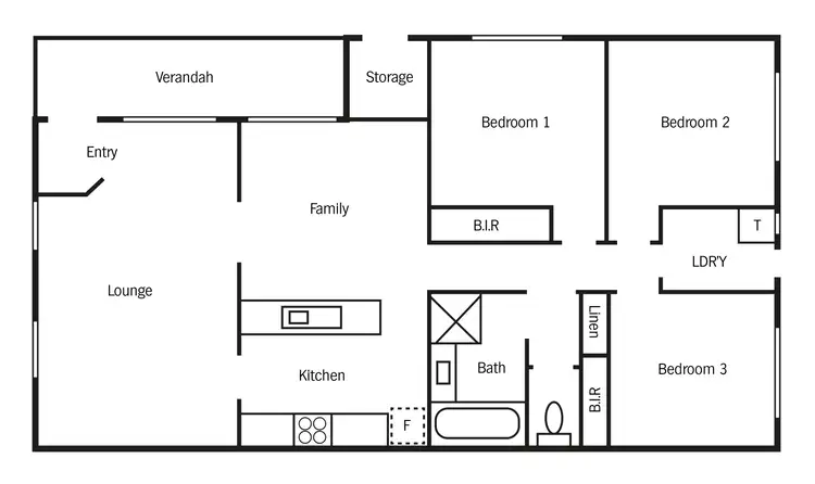 Floorplan of Homely house listing, 6 Langlands Close, Calwell ACT 2905
