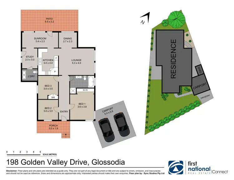 Floorplan of Homely house listing, 198 Golden Valley Drive, Glossodia NSW 2756
