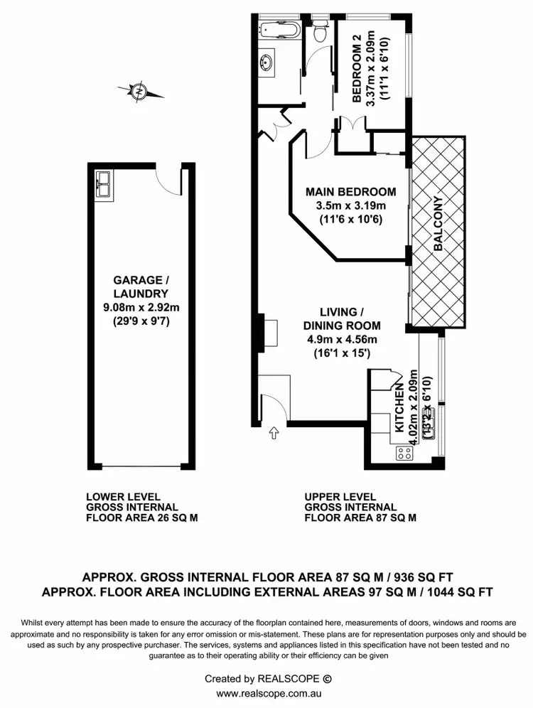 Floorplan of Homely unit listing, 1/17 Kingsford Street, Auchenflower QLD 4066
