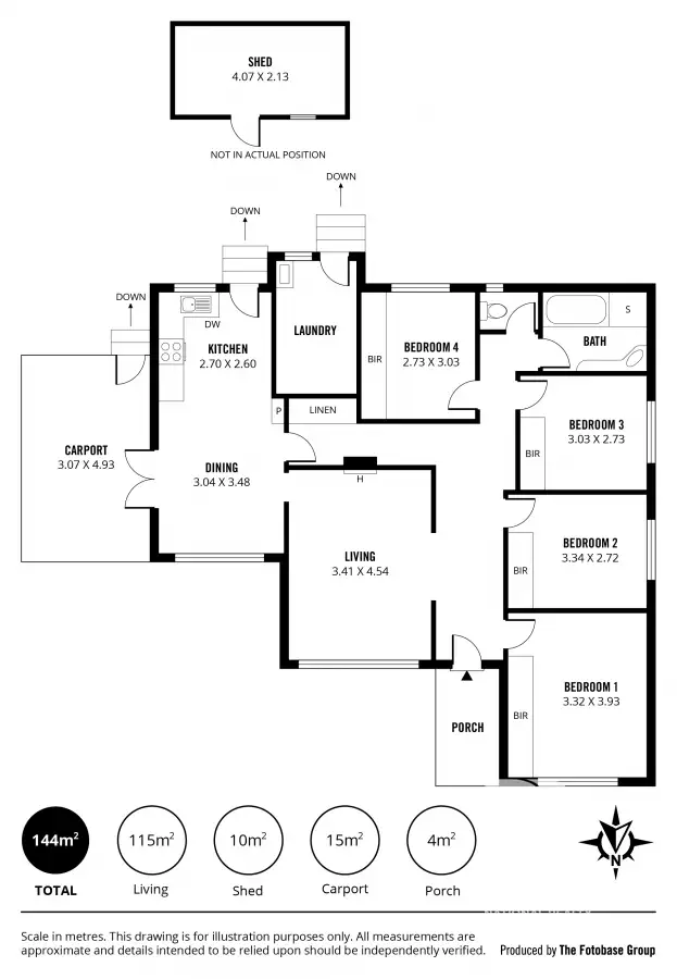 Floorplan of Homely house listing, 9 Kirawina Grove, Glenalta SA 5052