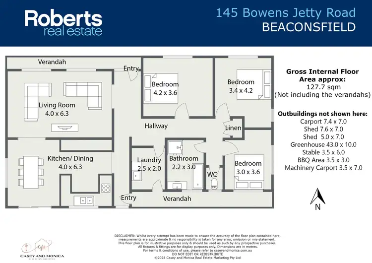 Floorplan of Homely house listing, 145 Bowens Jetty Road, Beaconsfield TAS 7270