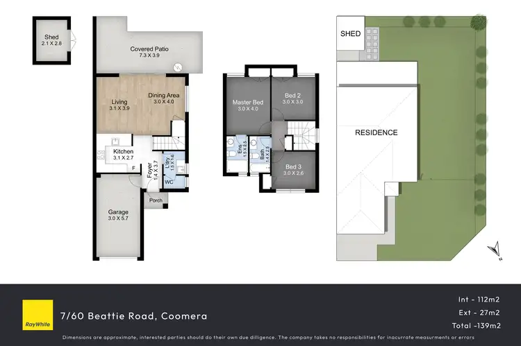 Floorplan of Homely house listing, 7/60-62 Beattie Road, Coomera QLD 4209