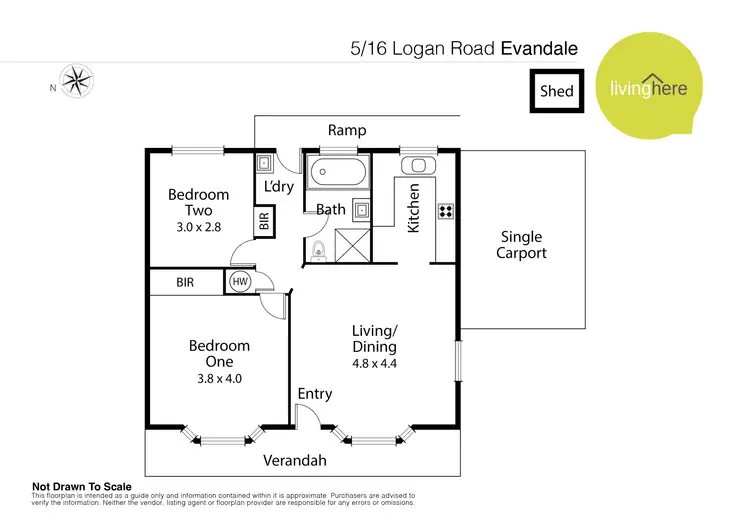 Floorplan of Homely house listing, 5/16 Logan Road, Evandale TAS 7212