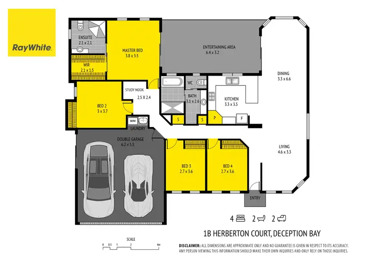 Floorplan of Homely house listing, 1B Herberton Court, Deception Bay QLD 4508