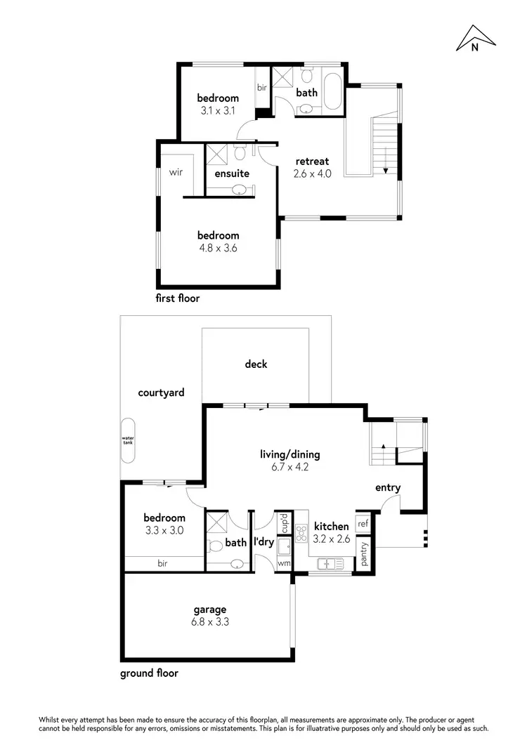 Floorplan of Homely unit listing, 2/336 Blackshaws Road, Altona North VIC 3025