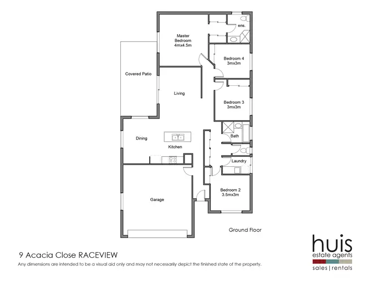 Floorplan of Homely house listing, 9 Acacia Close, Raceview QLD 4305