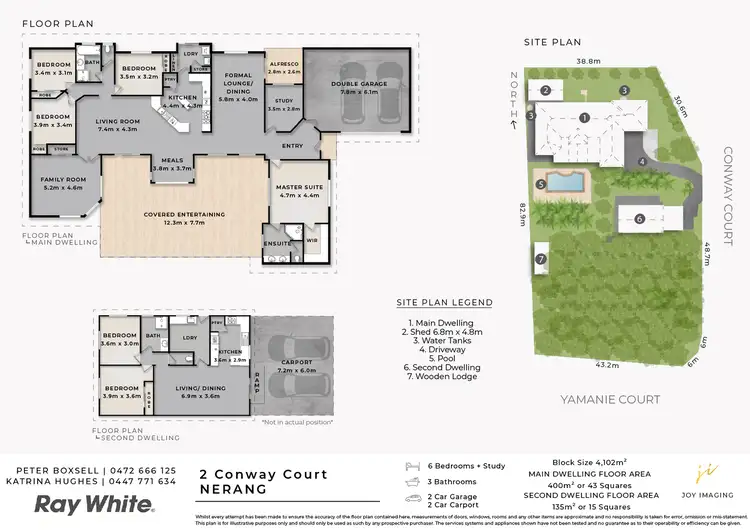 Floorplan of Homely house listing, 2 Conway Court, Nerang QLD 4211