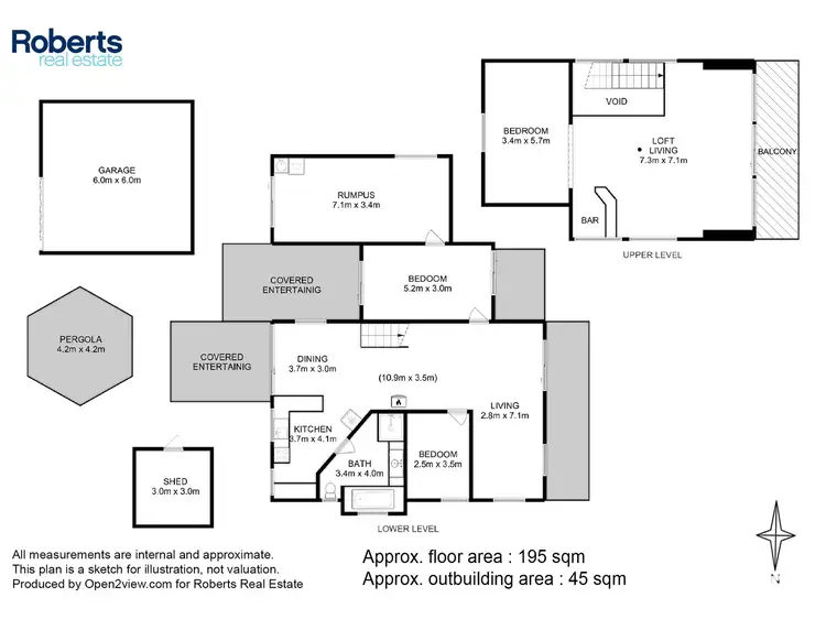 Floorplan of Homely house listing, 2014 Coles Bay Road, Coles Bay TAS 7215