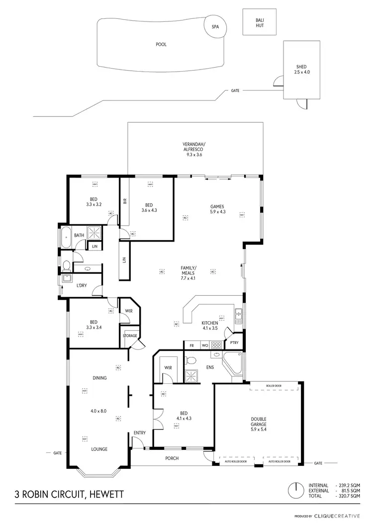 Floorplan of Homely house listing, 3 Robin Circuit, Hewett SA 5118