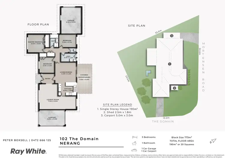 Floorplan of Homely house listing, 102 The Domain, Nerang QLD 4211