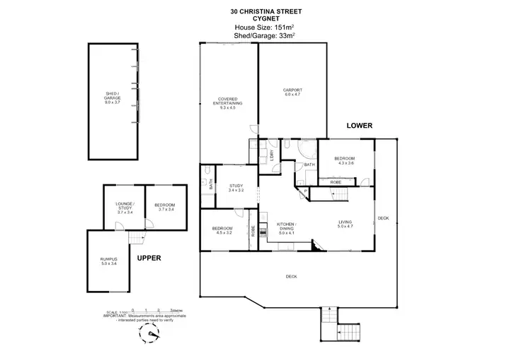 Floorplan of Homely house listing, 30 Christina Street, Cygnet TAS 7112