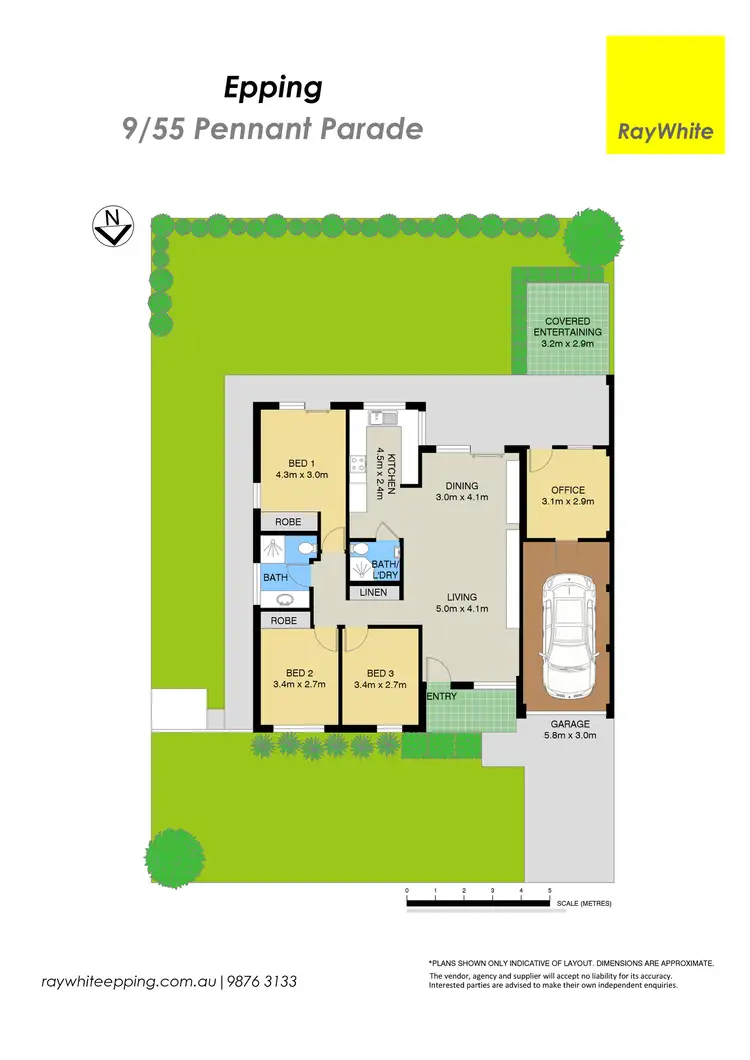 Floorplan of Homely villa listing, 9/55 Pennant Parade, Epping NSW 2121