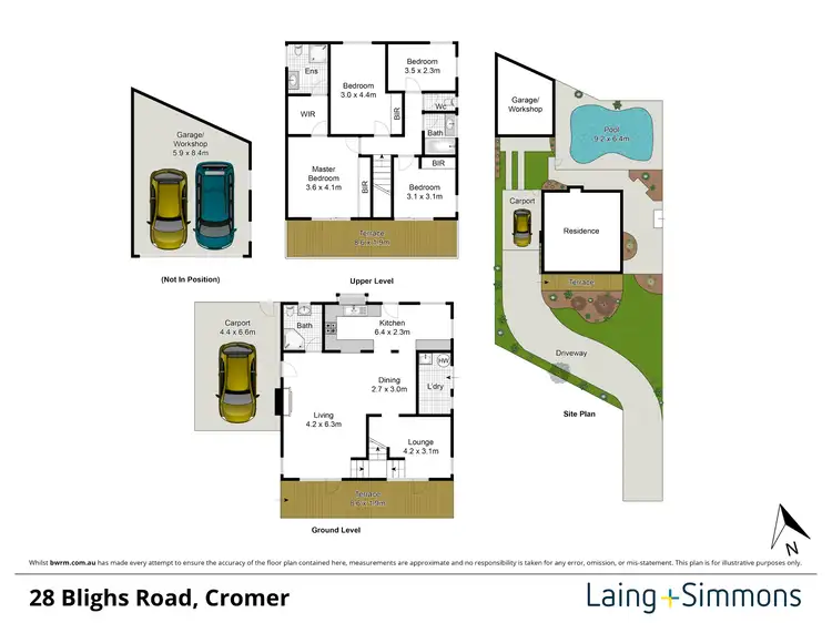 Floorplan of Homely house listing, 28 Blighs Road, Cromer NSW 2099