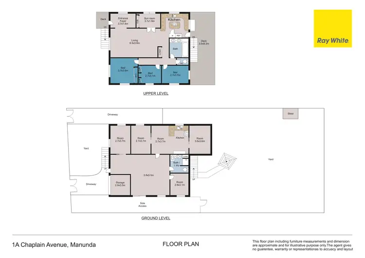 Floorplan of Homely house listing, 1A Chaplain Avenue, Manunda QLD 4870