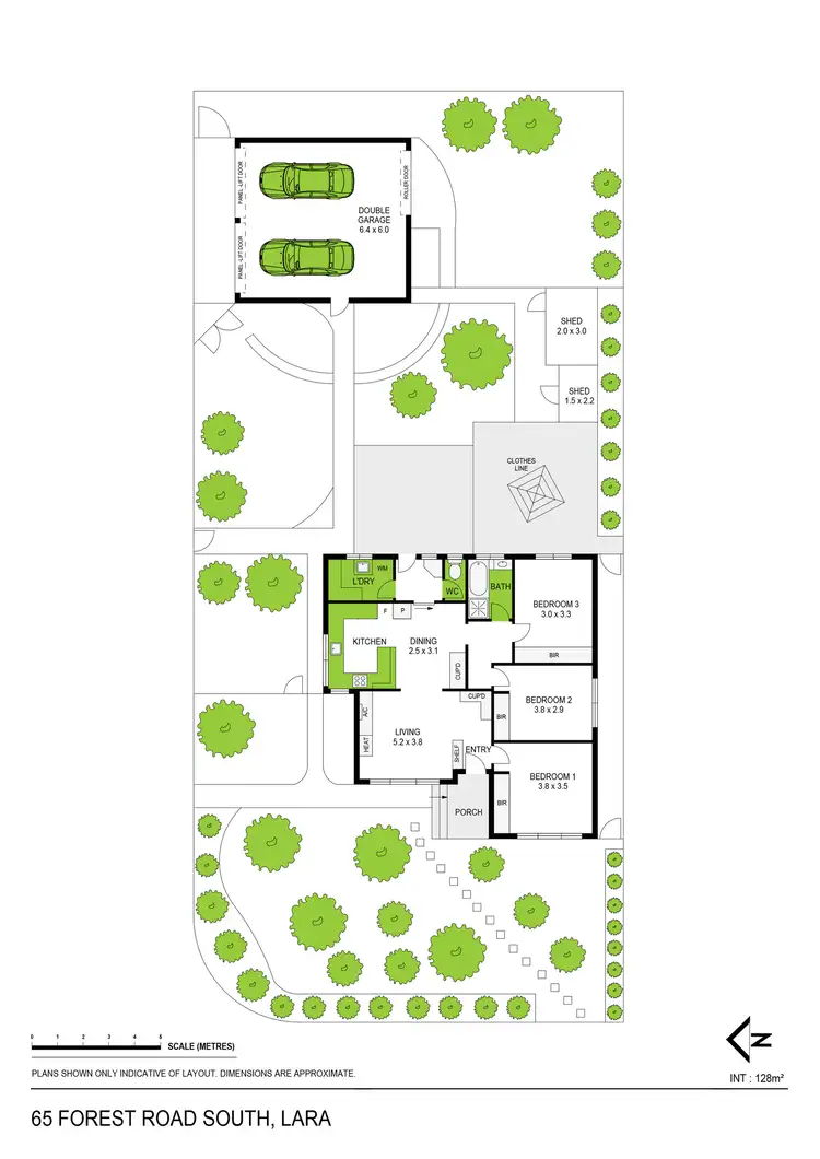 Floorplan of Homely house listing, 65 Forest Road South, Lara VIC 3212