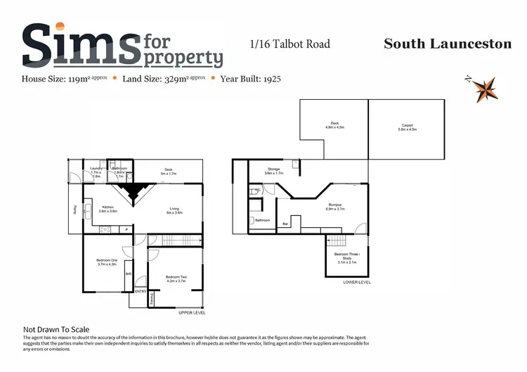 Floorplan of Homely house listing, 1/61 Talbot Road, South Launceston TAS 7249
