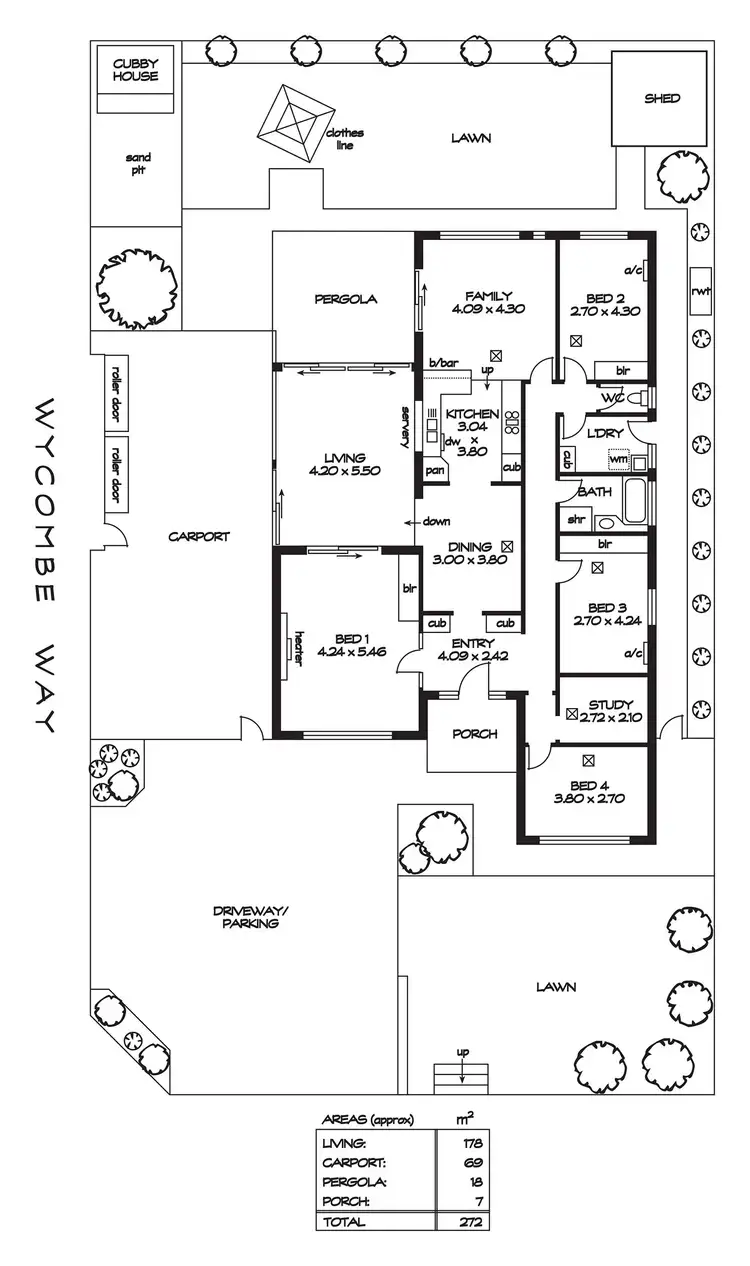 Floorplan of Homely house listing, 35 Knightsbridge Avenue, Valley View SA 5093