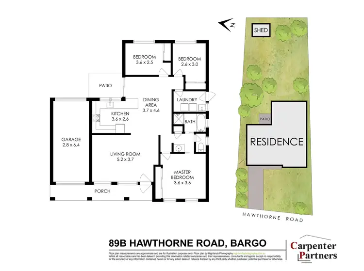 Floorplan of Homely house listing, 89B Hawthorne Road, Bargo NSW 2574