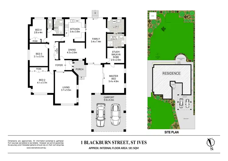 Floorplan of Homely house listing, 1 Blackburn Street, St Ives NSW 2075