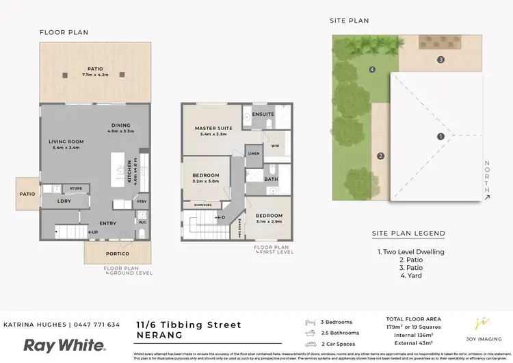 Floorplan of Homely townhouse listing, 11/6 Tibbing Street, Nerang QLD 4211