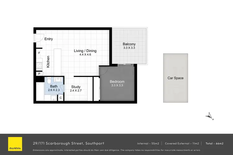 Floorplan of Homely house listing, 29/171 Scarborough Street, Southport QLD 4215