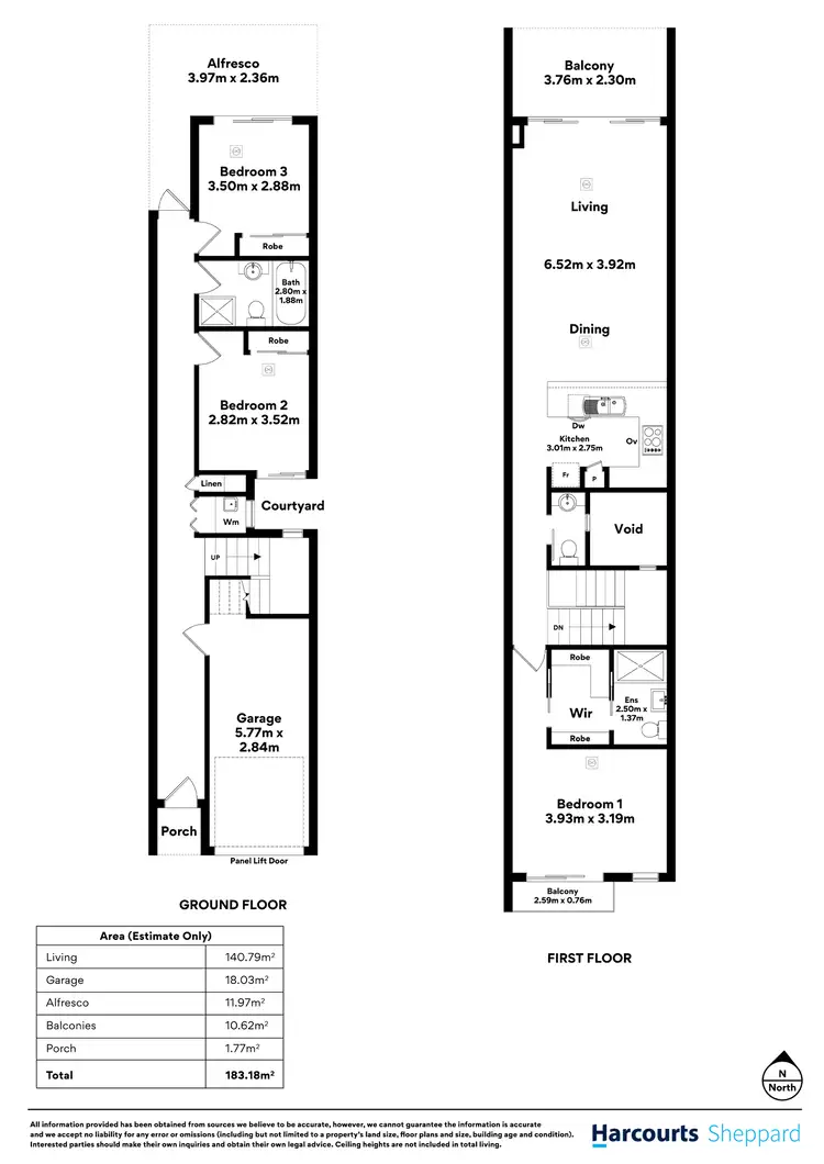 Floorplan of Homely townhouse listing, 27 Douglas Drive, Mawson Lakes SA 5095