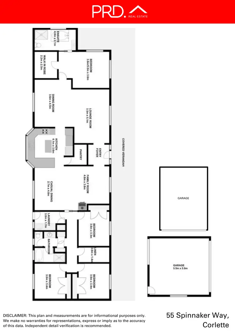 Floorplan of Homely house listing, 55 Spinnaker Way, Corlette NSW 2315