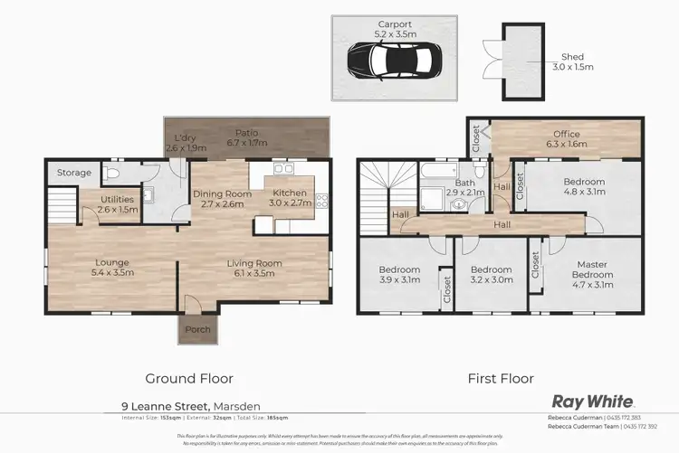 Floorplan of Homely house listing, 9 Leanne Street, Marsden QLD 4132
