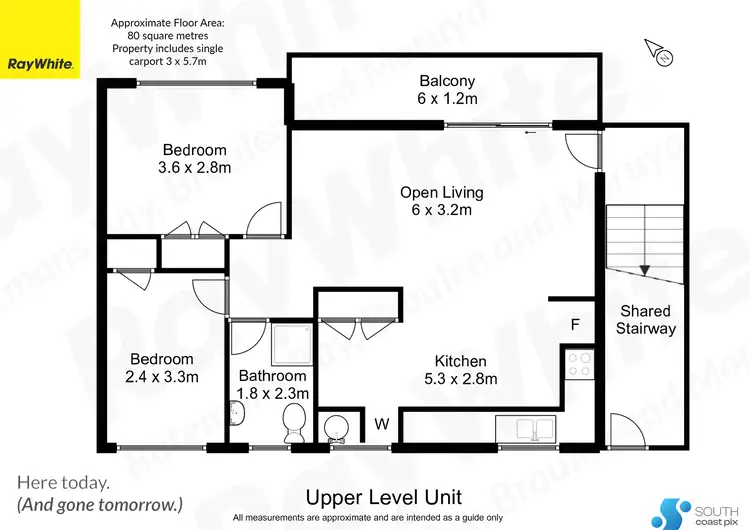 Floorplan of Homely unit listing, 3/30 Matthew Parade, Batehaven NSW 2536