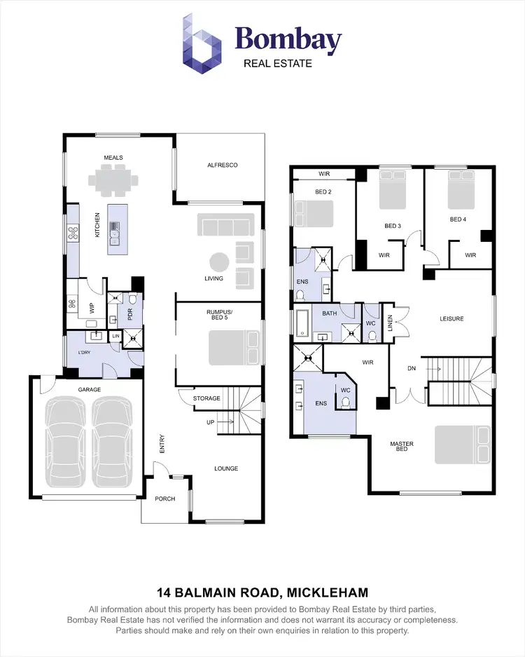 Floorplan of Homely house listing, 14 Balmain Road, Mickleham VIC 3064