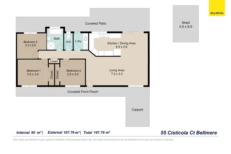 Floorplan of Homely house listing, 55 Cisticola Court, Bellmere QLD 4510