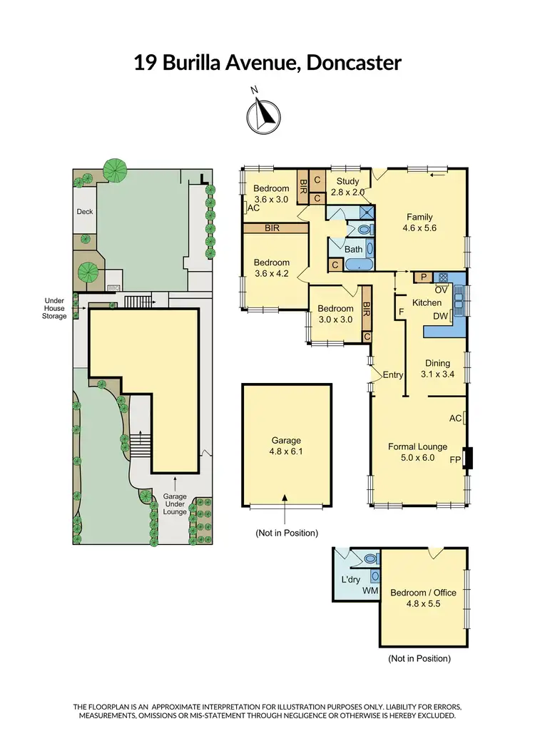 Floorplan of Homely house listing, 19 Burilla Avenue, Doncaster VIC 3108