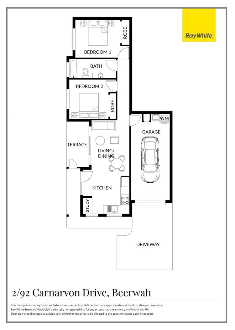 Floorplan of Homely house listing, 2/92 Carnarvon Drive, Beerwah QLD 4519