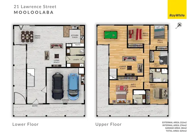 Floorplan of Homely house listing, 21 Lawrence Street, Mooloolaba QLD 4557