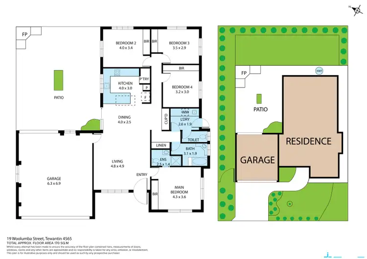 Floorplan of Homely house listing, 19 Woolumba Street, Tewantin QLD 4565