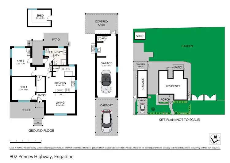 Floorplan of Homely house listing, 902 Princes Highway, Engadine NSW 2233