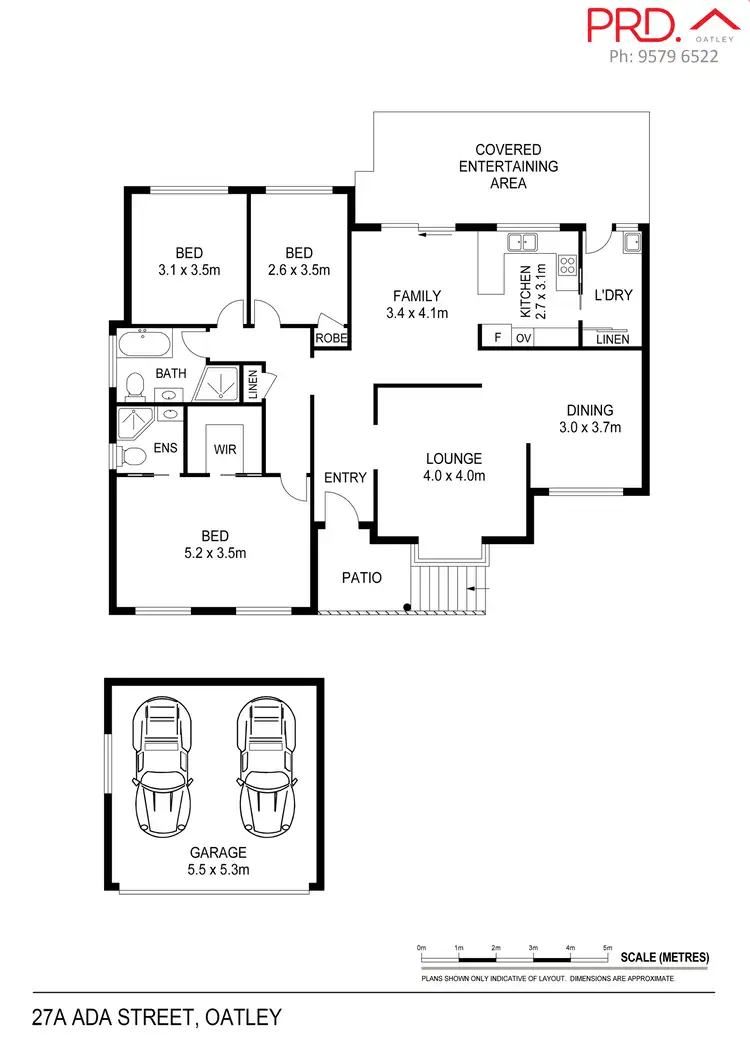 Floorplan of Homely house listing, 27A Ada Street, Oatley NSW 2223