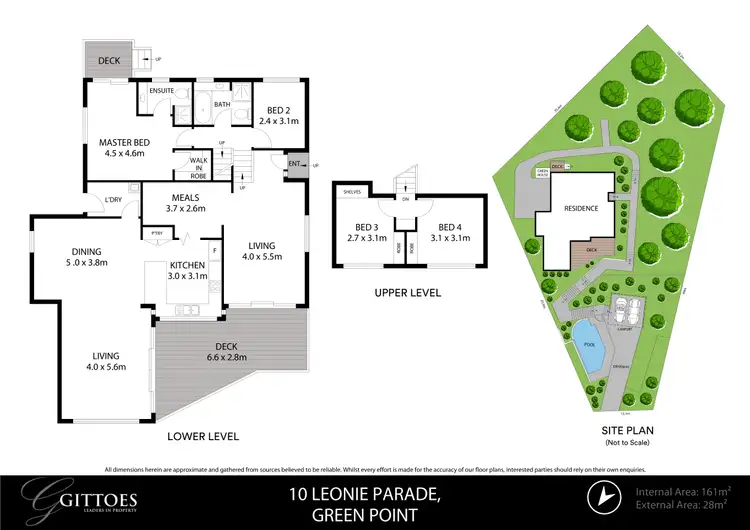 Floorplan of Homely house listing, 10 Leonie Parade, Green Point NSW 2251