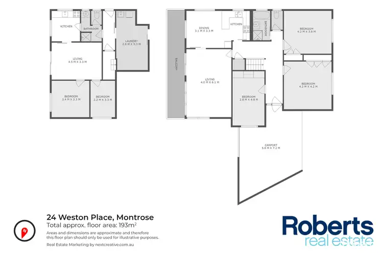 Floorplan of Homely house listing, 24 Weston Place, Montrose TAS 7010