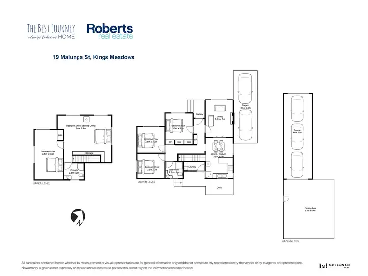 Floorplan of Homely house listing, 19 Malunga Street, Kings Meadows TAS 7249